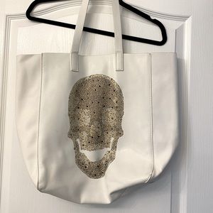 AH!DORNED skull tote